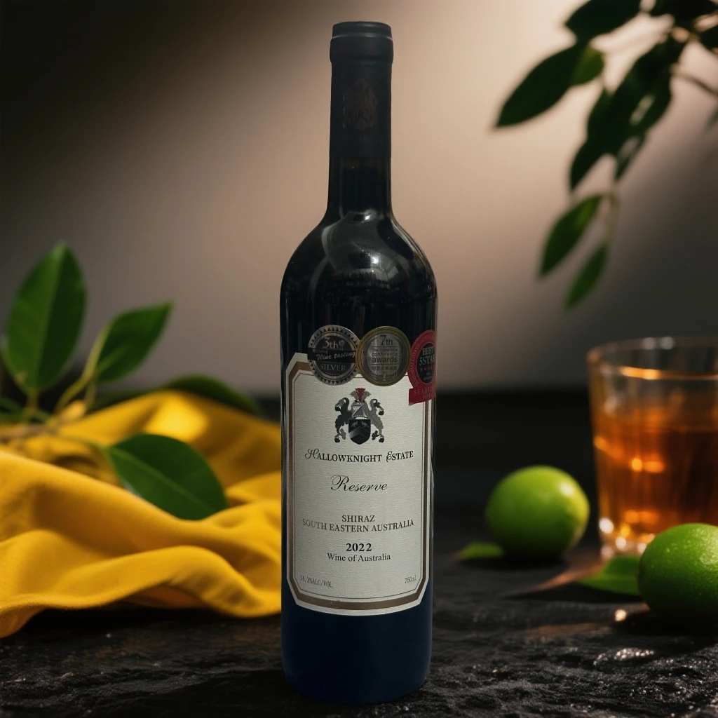 【原瓶原装】澳大利亚圣骑庄园瑞瑟夫窖藏西拉半干葡萄酒