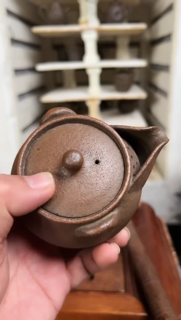 【闪购商品】冰碛岩陶制手工壶