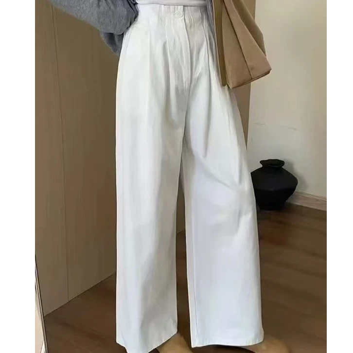 1899 九分裤夏季新款阔腿裤休闲裤纯棉韩版百搭直筒显瘦