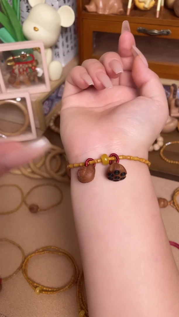 竹节福运连连加黄跑环一物一拍