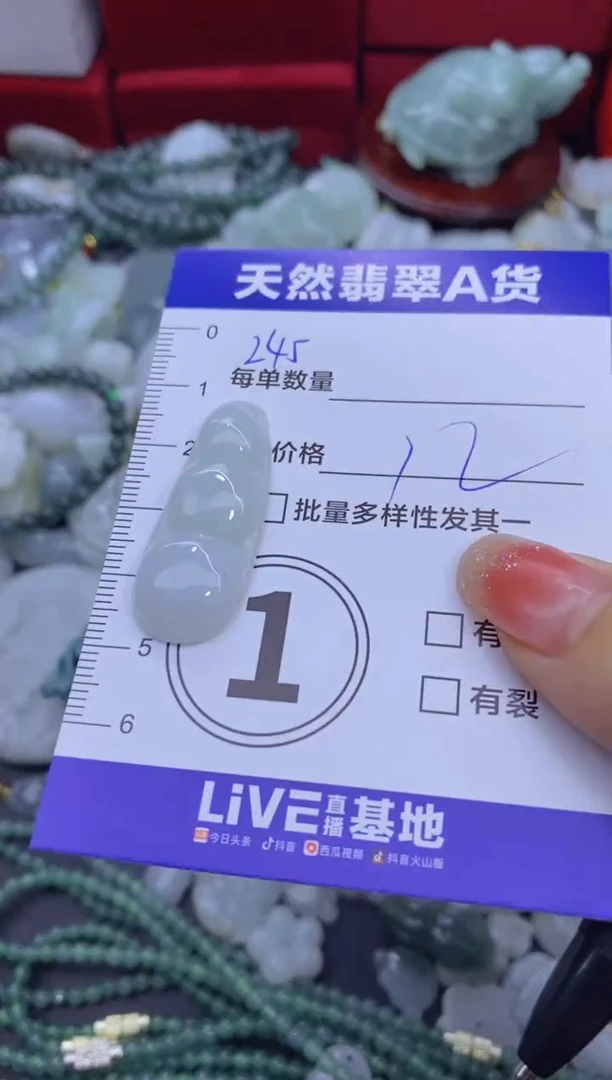 颈饰未镶嵌翡翠天然翡翠A货批量多样性发一件