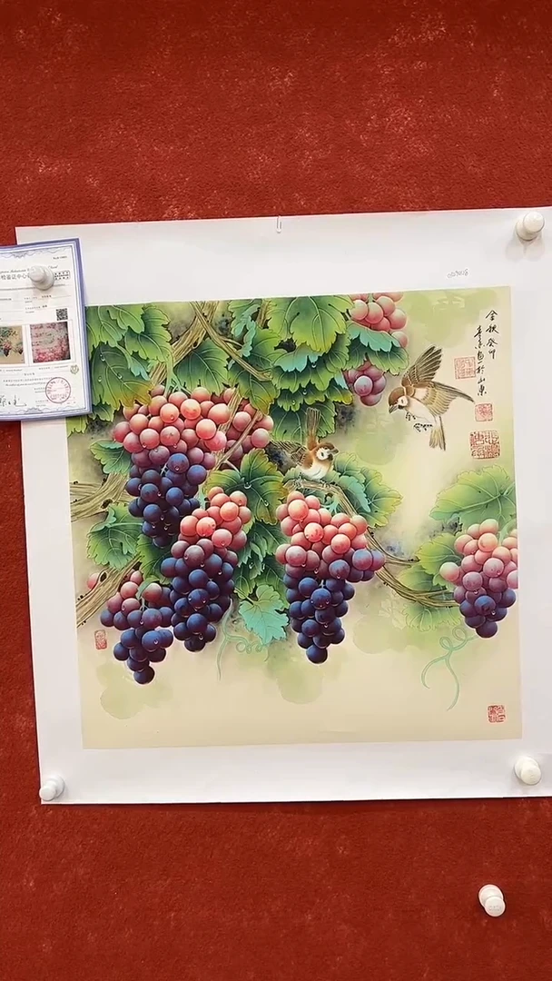 国画3.28-XY-黄春香-斗方-B011