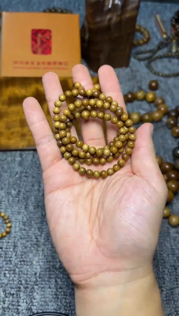 手串/手链楠木（金丝楠）0.6/108枯木39