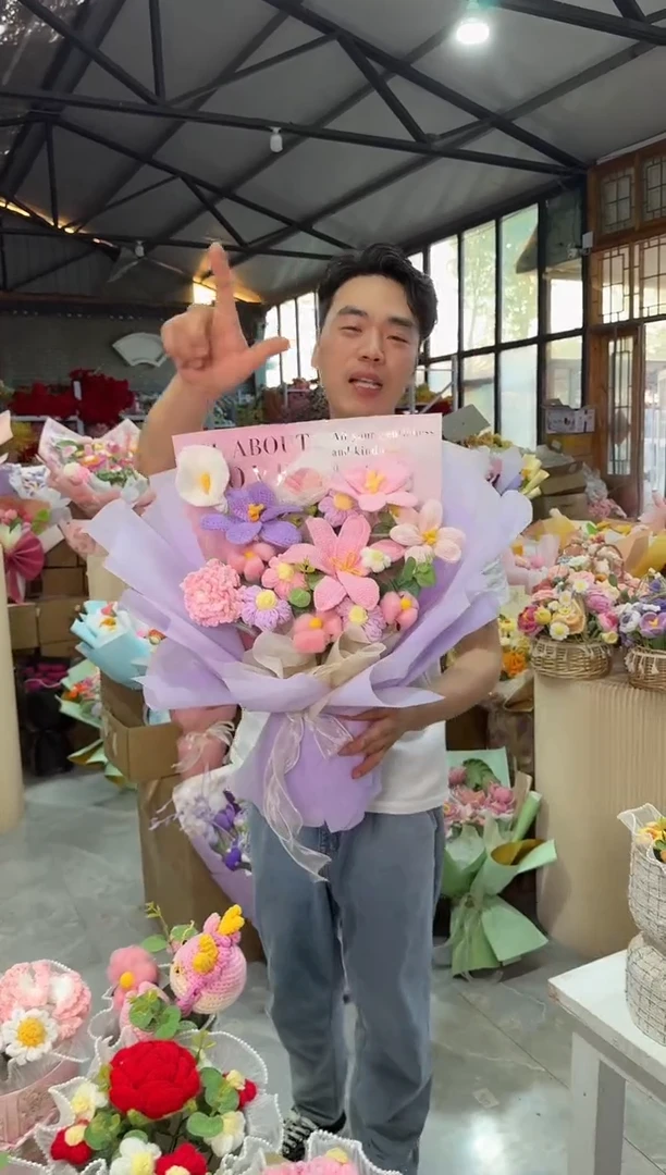 非遗手工定制花束，孤品清仓！！