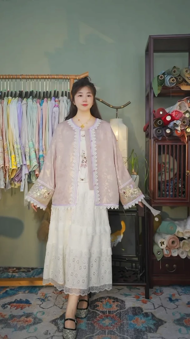 刺绣XL码140斤内百搭款上衣单层