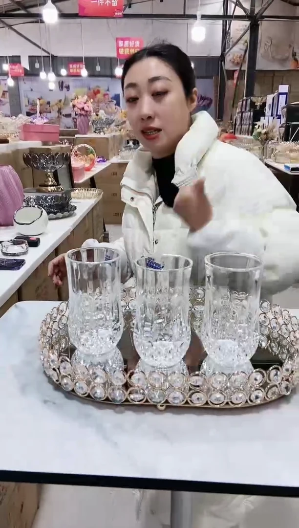 【闪购商品】玻璃三个杯子