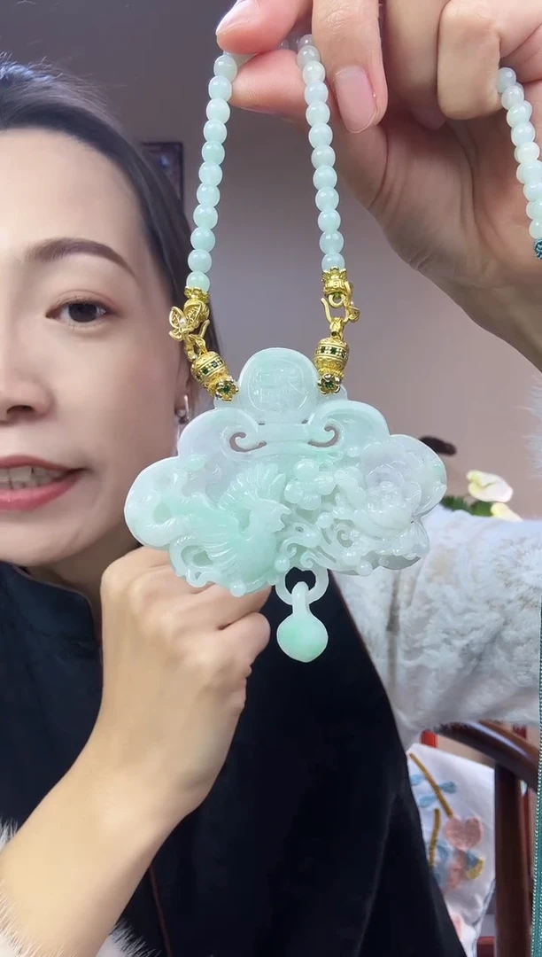 【闪购商品】翡翠颈饰未镶嵌特色原创翡翠颈饰