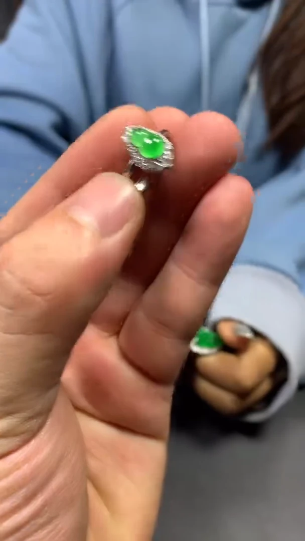 【闪购商品】翡翠戒指未镶嵌0179398874/多样性发一