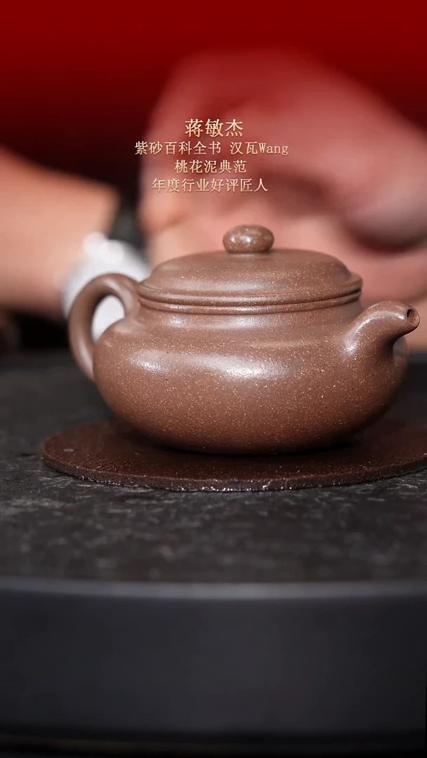 茶壶紫砂东坡紫砂甄选紫砂壶—蒋敏杰