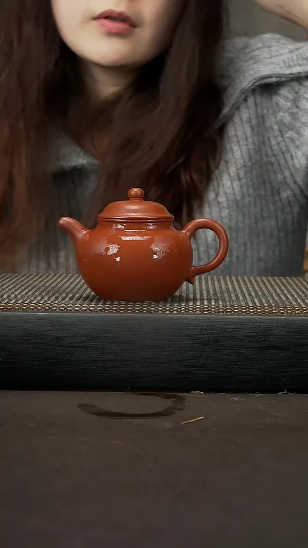 【闪购商品】紫砂茶壶朱泥 大亨莲子 150cc 031