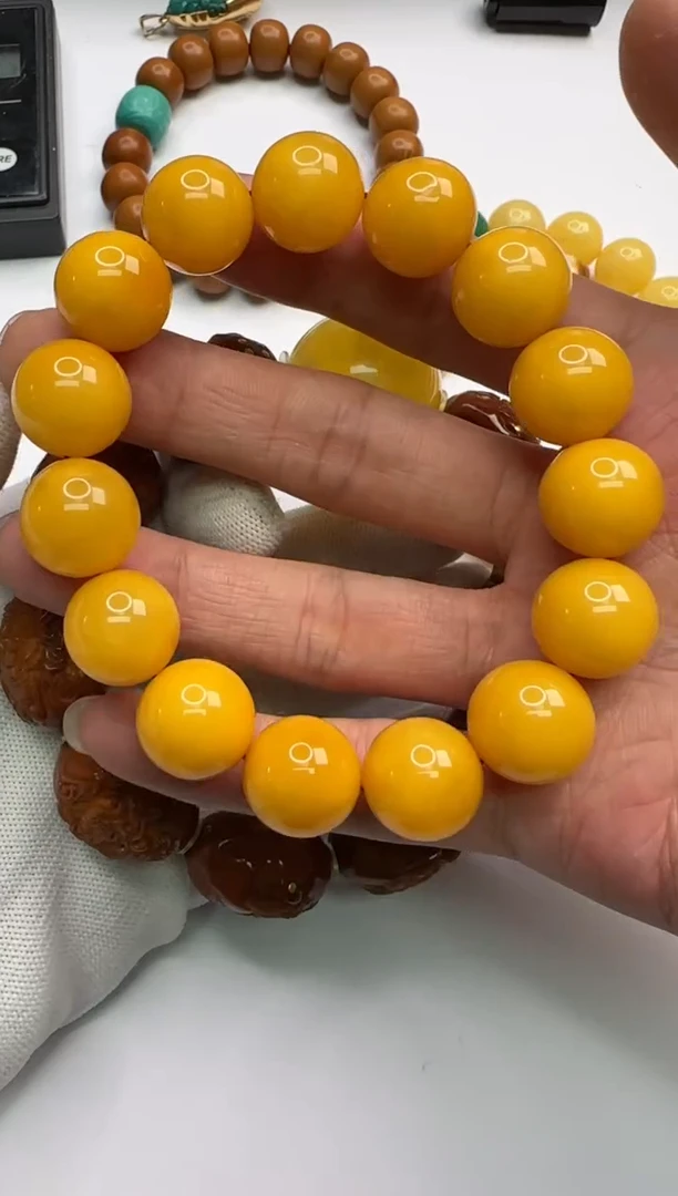【闪购商品】蜜蜡手串未镶嵌蜜蜡手串