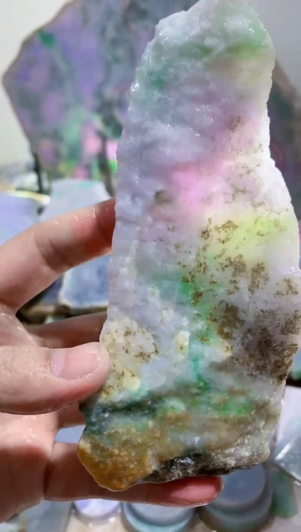 裸石翡翠0蒙0翡翠珠宝554