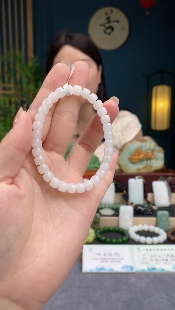 吊坠(不含链)未镶嵌和田玉手串