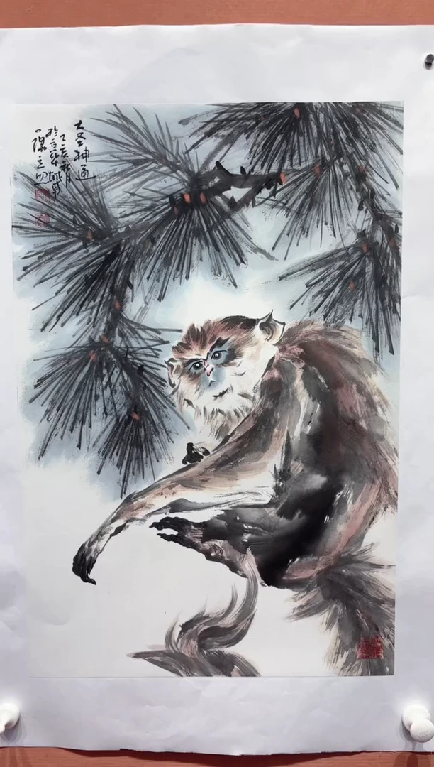 国画师立照老师国画作品