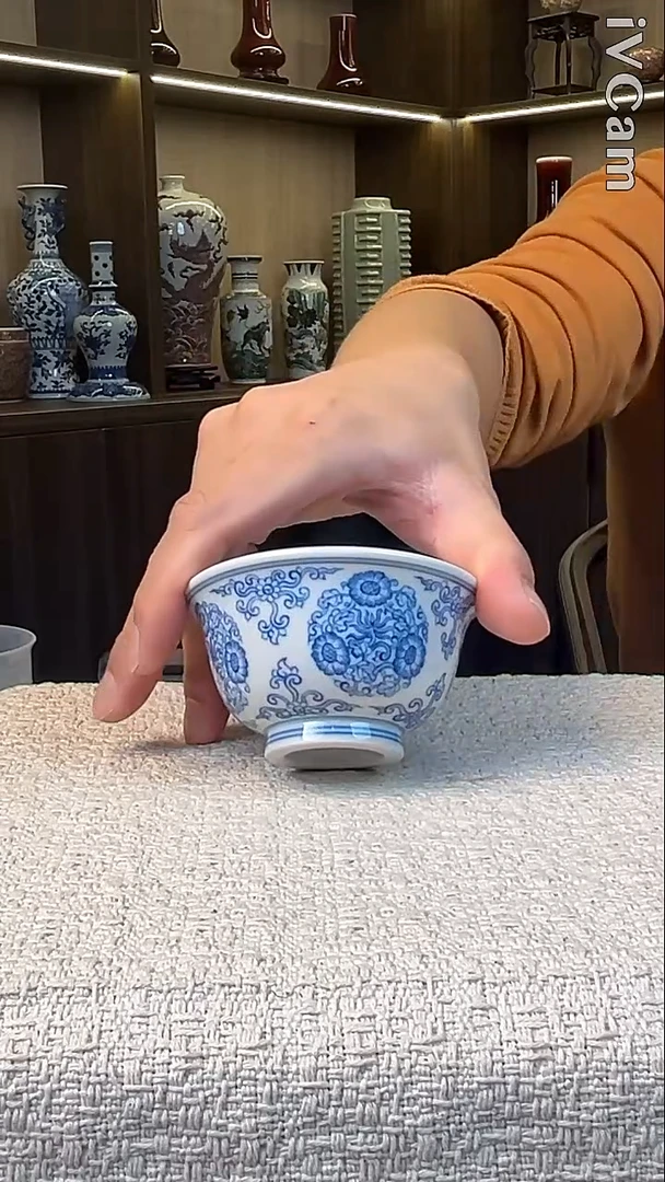 瓷片景德镇毛仔柴窑杯