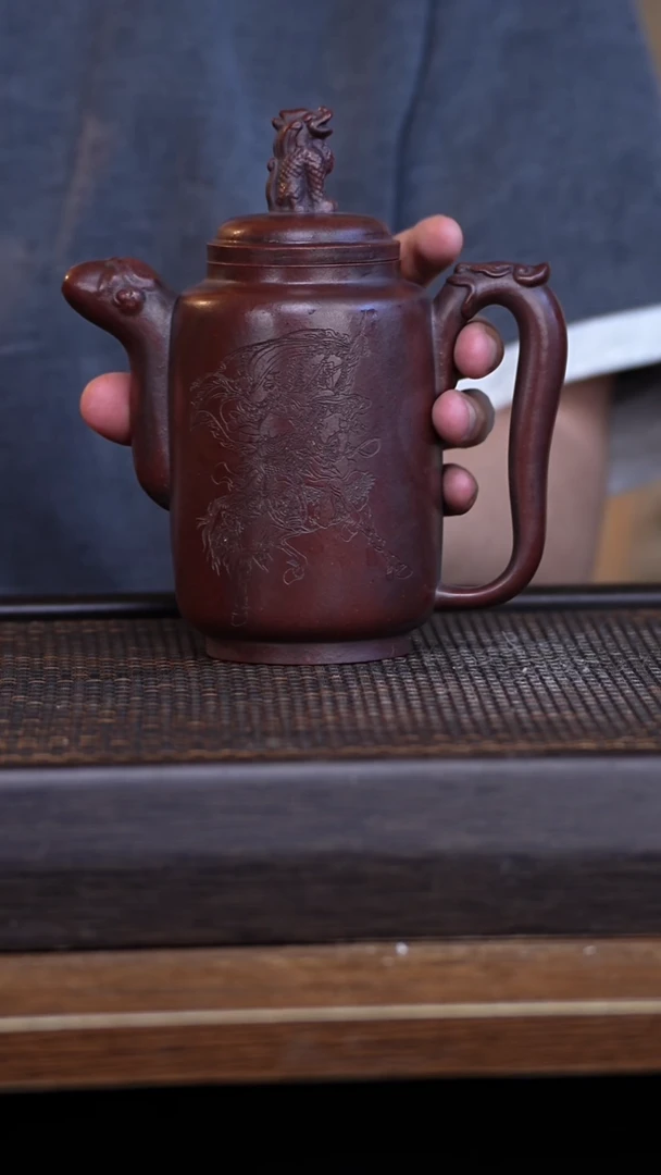 茶壶紫砂宜兴手工原矿紫砂壶001