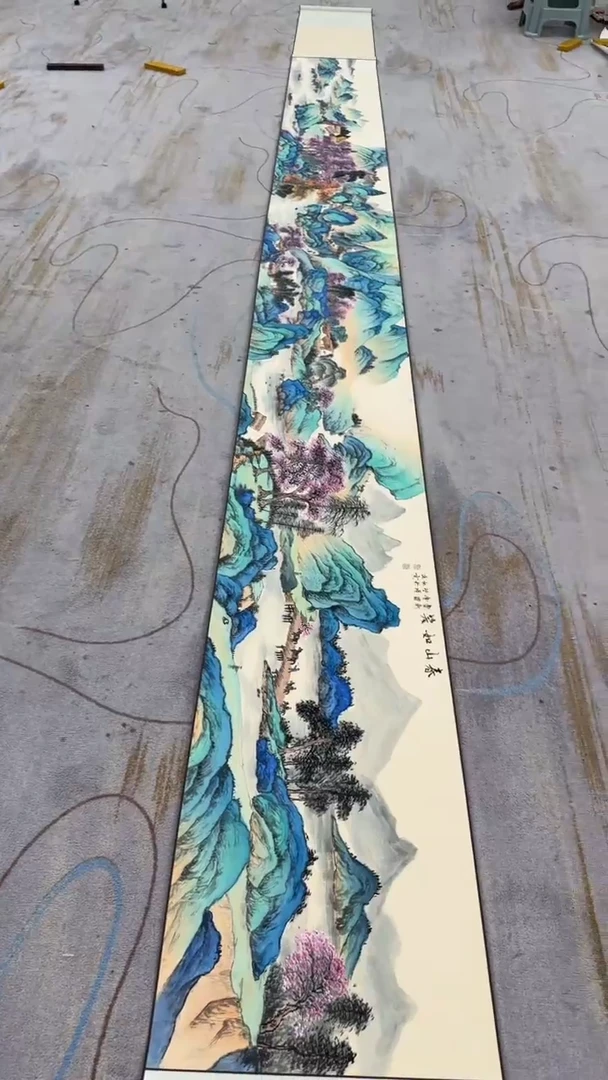 国画12.26馆藏xx-启 顺-长卷-80