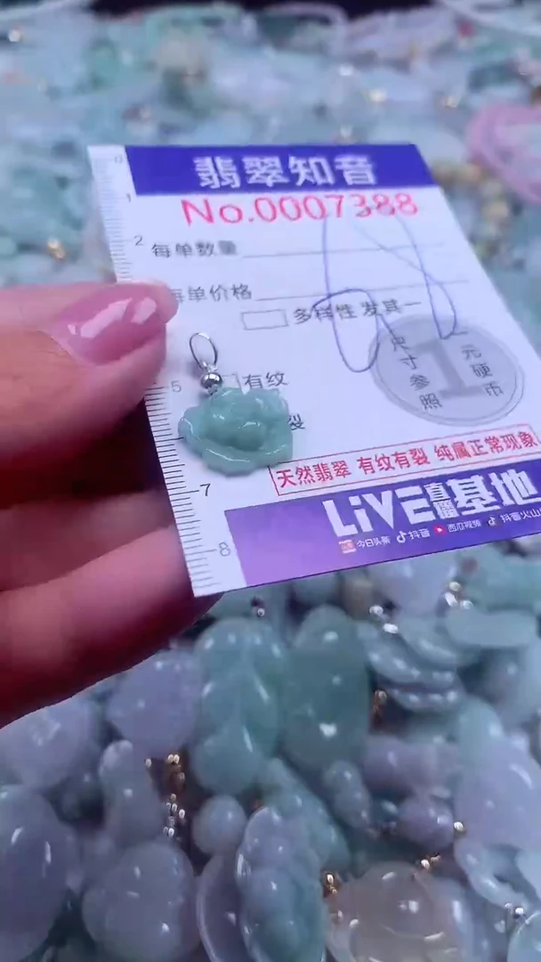 颈饰未镶嵌翡翠7388