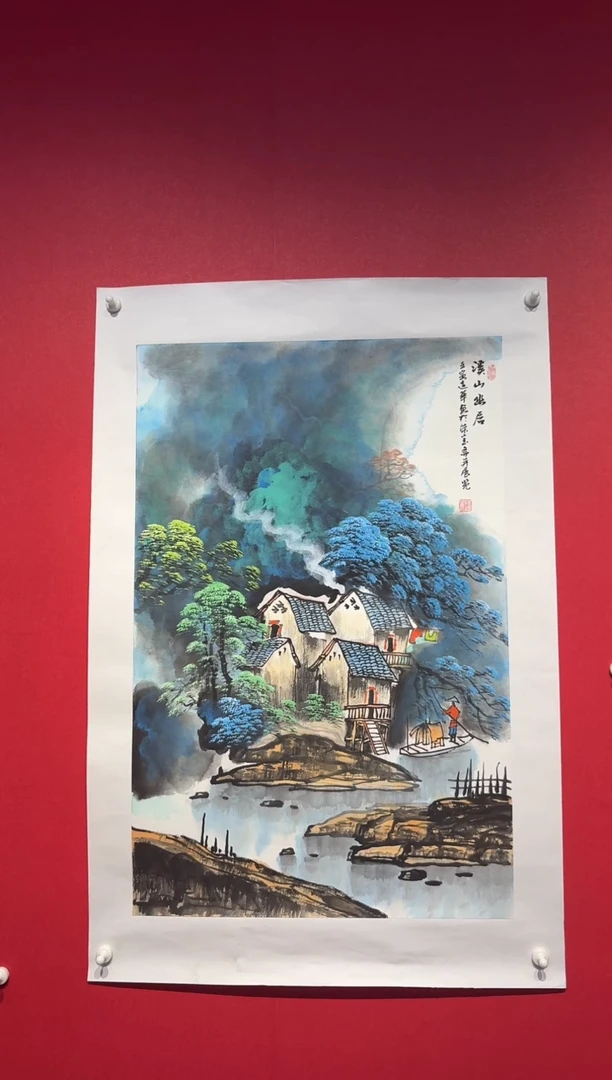 国画经典国画宣纸手绘