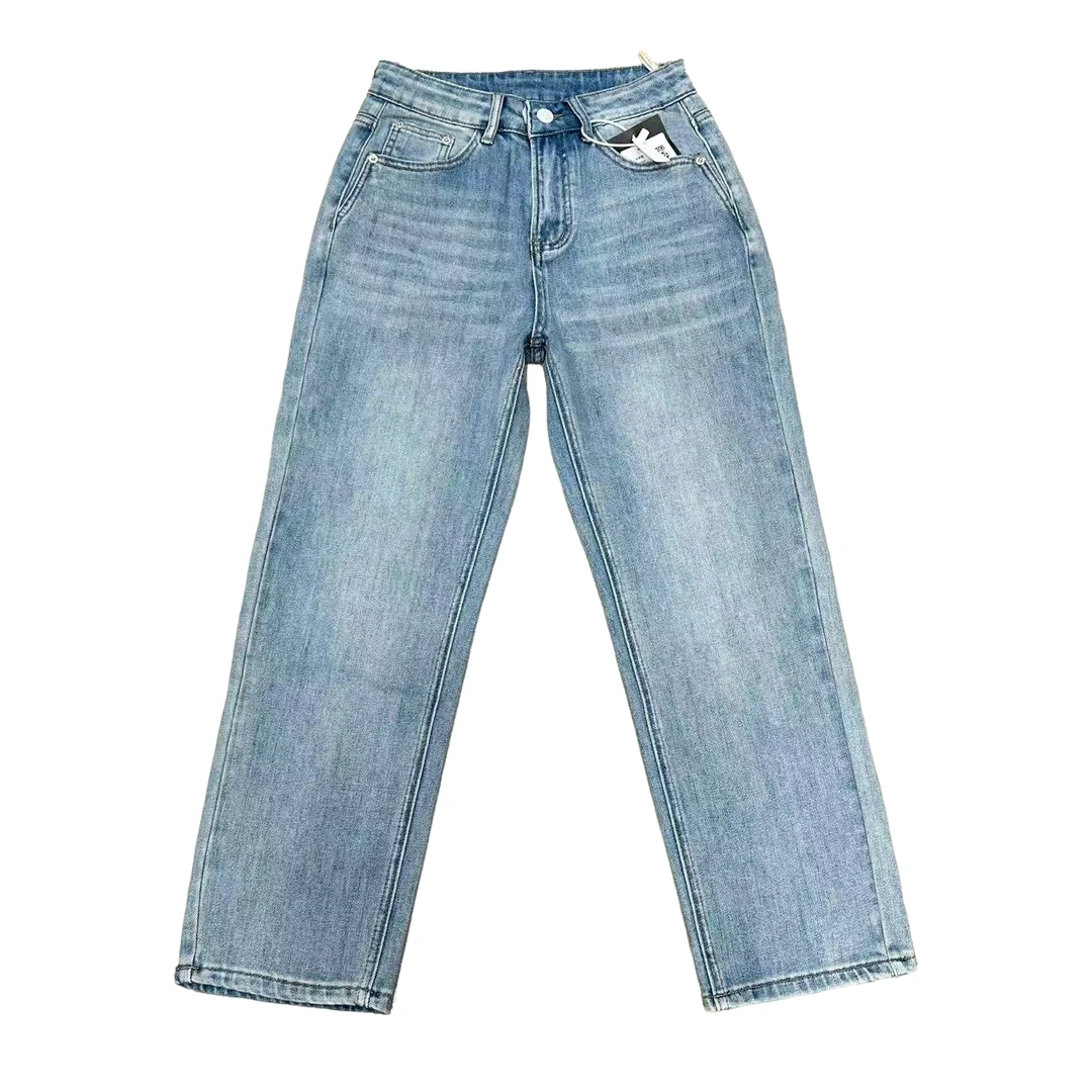 杨家牛仔春季f烟管法棍裤33005款