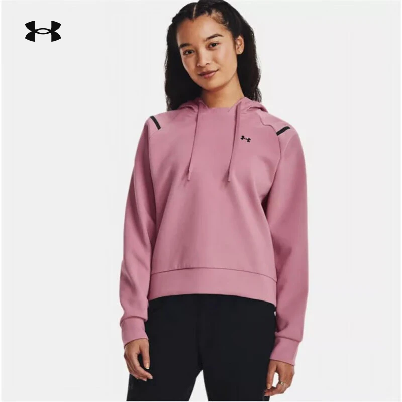 安德玛UA秋冬Unstoppable女子运动连帽卫衣1379843-QY