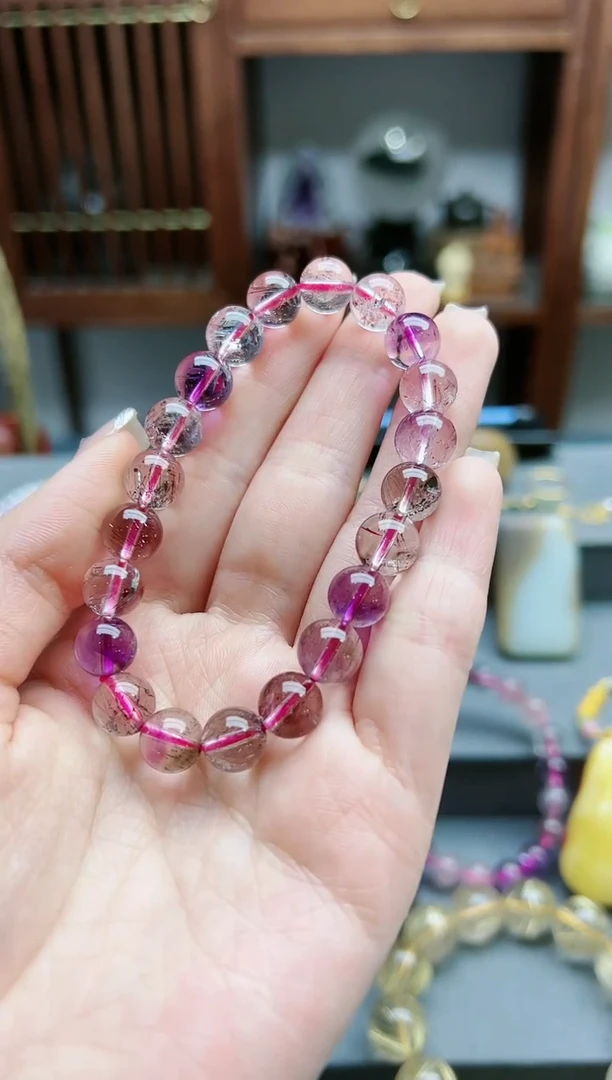 【闪购商品】水晶手串未镶嵌超七水晶手串*1 YX