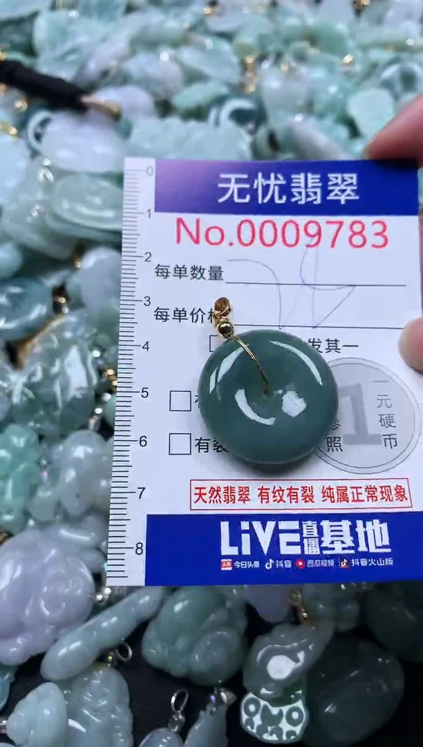 颈饰未镶嵌翡翠9783