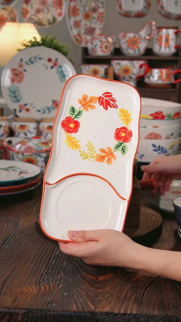 碗碗景德镇陶瓷碗盘碟勺子