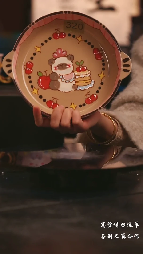 陶瓷景德镇可爱设计师款陶瓷