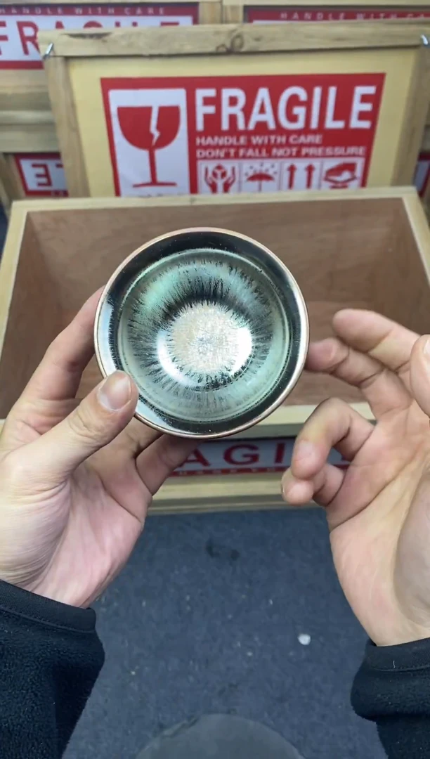 茶盏全手工原矿原釉建盏