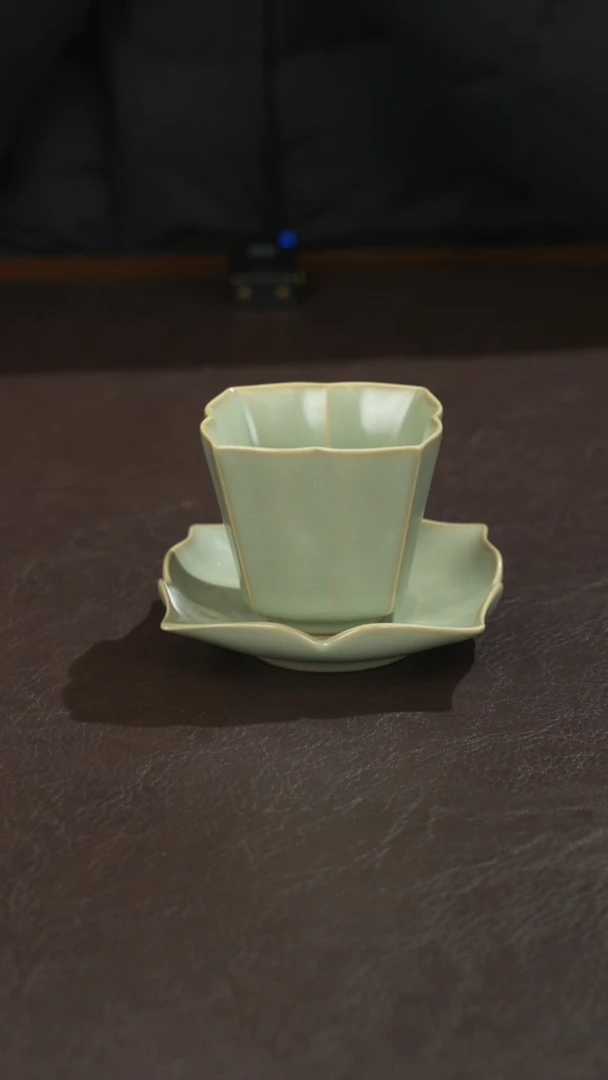瓷宣宝汝瓷原矿原釉作品