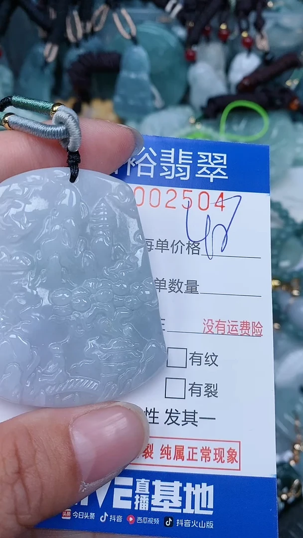 【闪购商品】翡翠颈饰未镶嵌...0002504