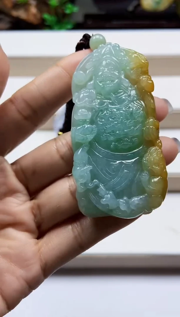颈饰未镶嵌翡翠翡翠A货