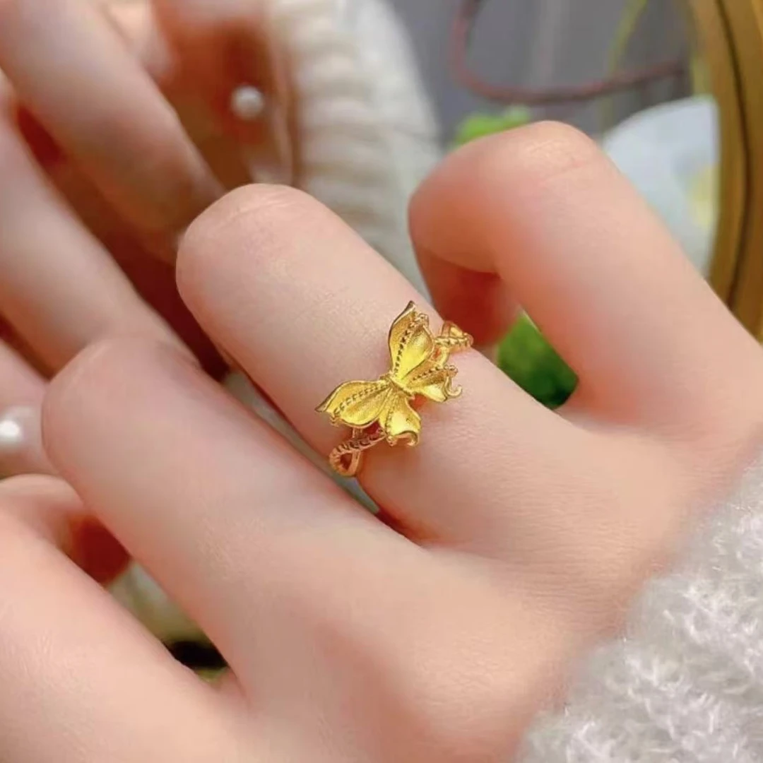 2025【蝴蝶花戒】新款女士 气质时尚 可爱甜美 精美精致