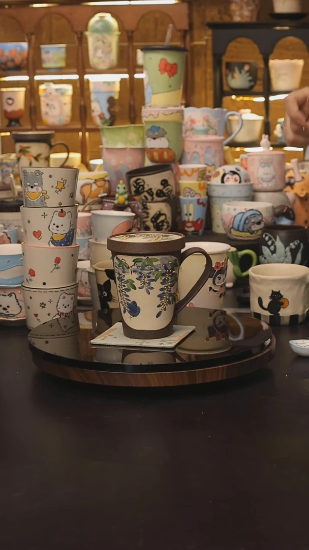 景德镇釉下彩绘设计师款式陶瓷