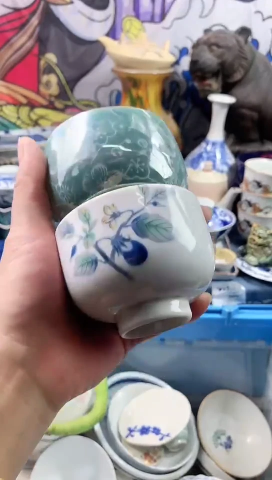 茶杯紫砂晓*哥镰仓物语甄选瓷器20