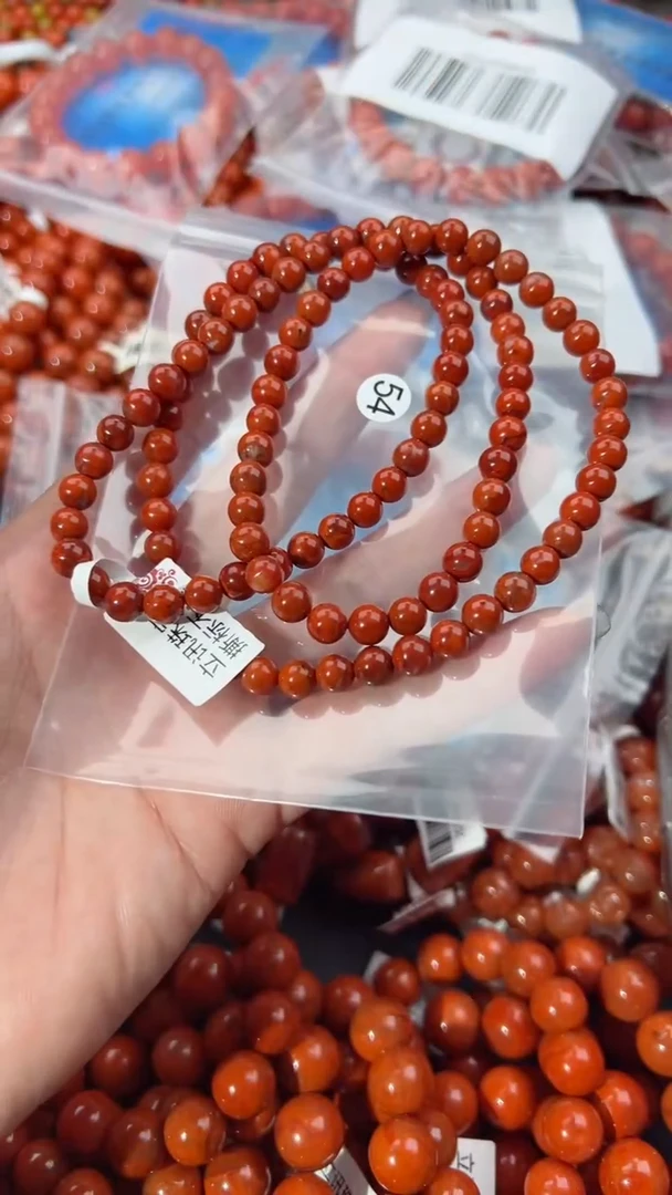 【闪购商品】南红玛瑙手串未镶嵌6+