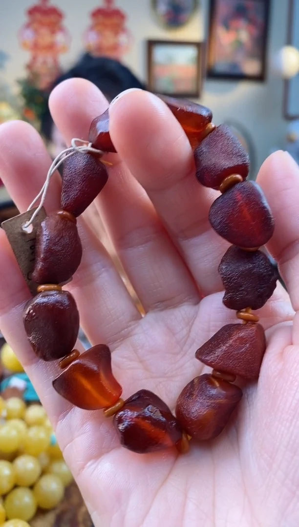 【闪购商品】琥珀手串未镶嵌手串