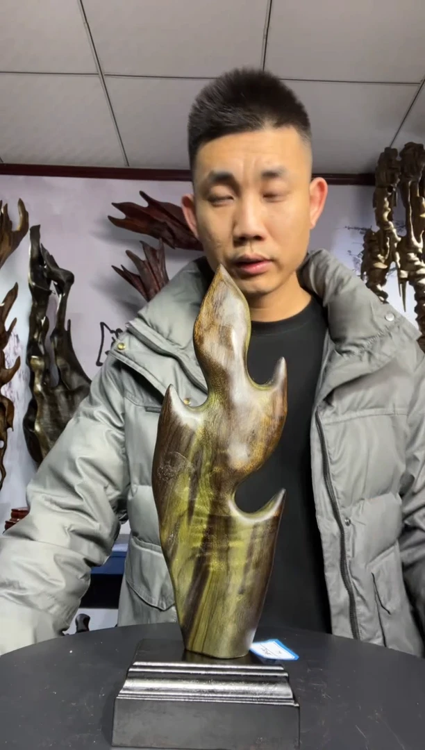 金丝楠木雕款t***d金丝楠木工艺品摆件