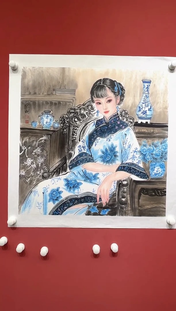 国画宋轲-4平尺-国画作品
