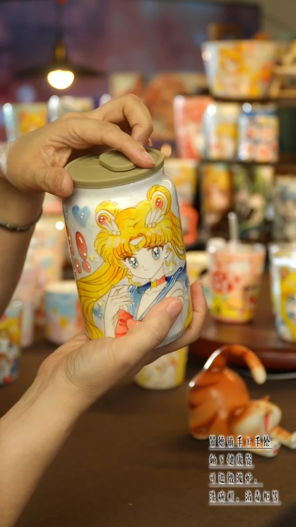 景德镇陶瓷手工手绘&X598