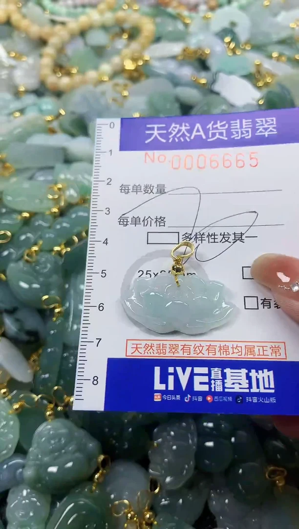 颈饰未镶嵌翡翠天然A货翡翠