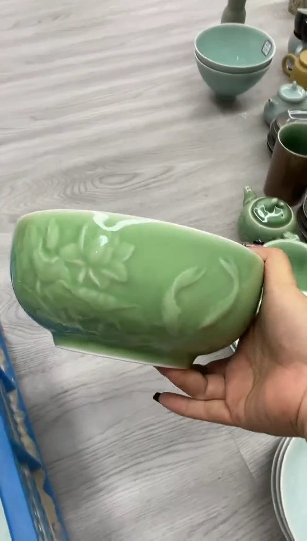 特价福利 微瑕 慧仙青瓷