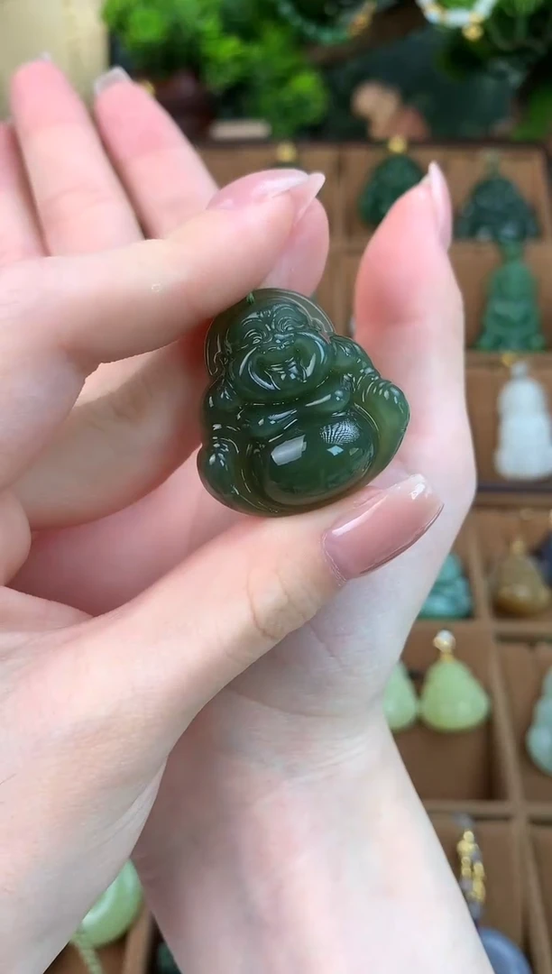 颈饰未镶嵌和田玉吊坠30mm