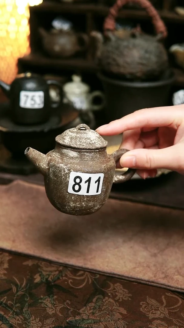 紫砂全手工正把茶壶115毫升左右