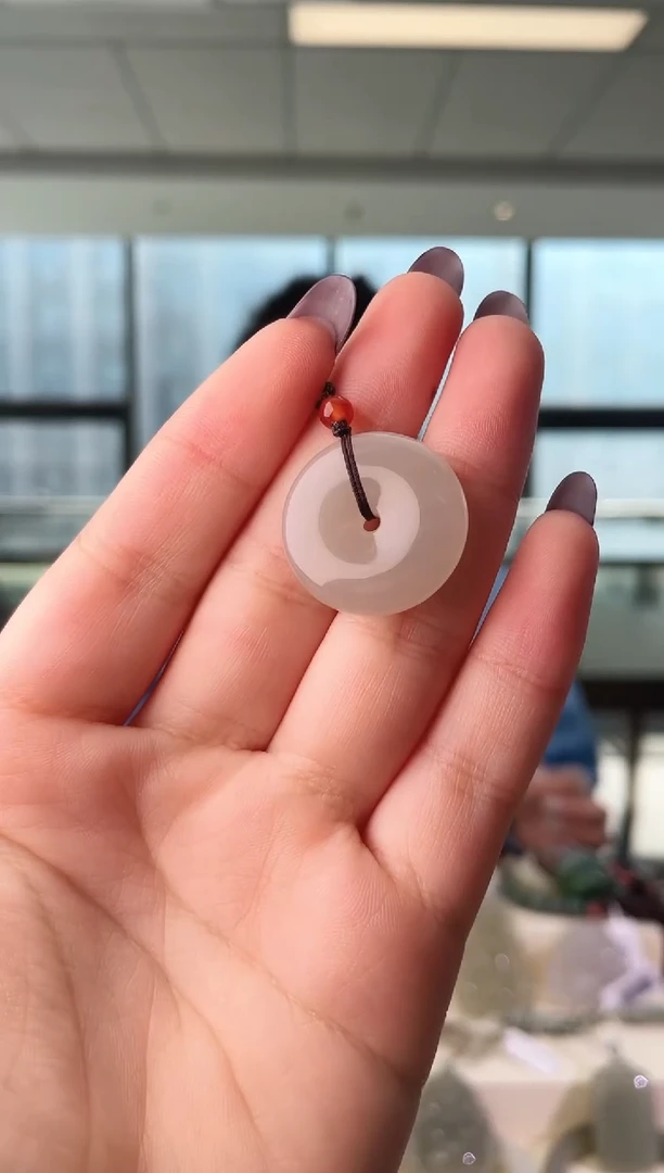 颈饰未镶嵌和田玉扣 多样性发其一 xp