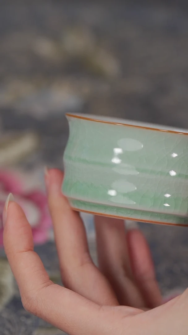 【闪购商品】蓝冰竹节杯蓝冰竹节杯LS022305