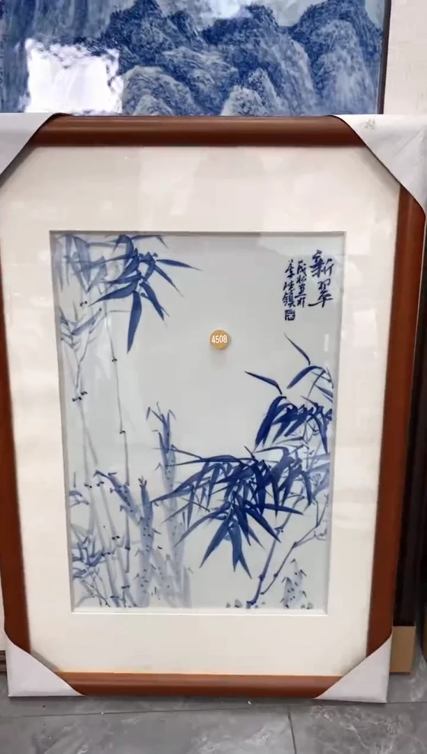 吴义松陶瓷联盟手绘陶瓷编号：