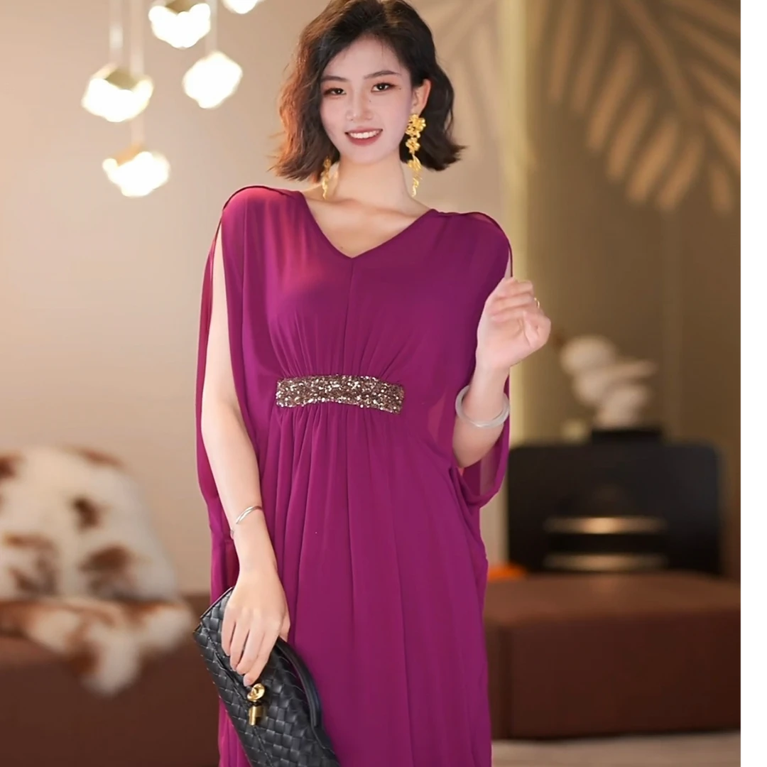 【梦琳】雅典娜女神 夏季上新设计师小众显瘦套装连衣裙-YL20174