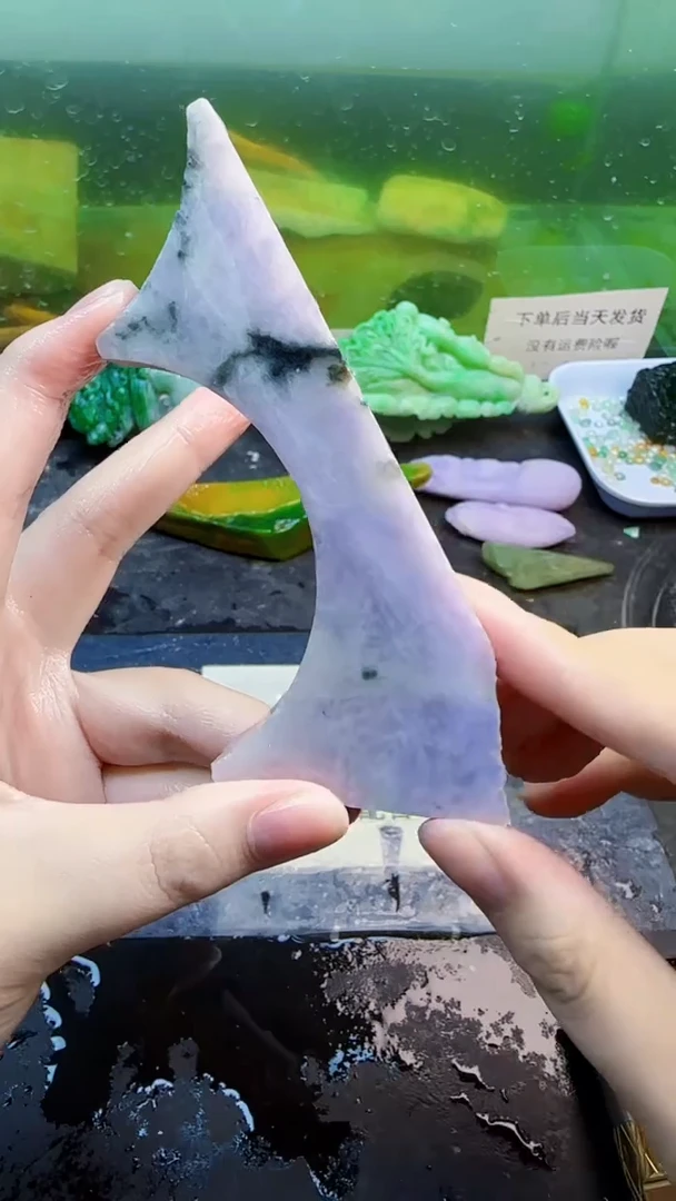 翡翠挂件未镶嵌天然翡翠098